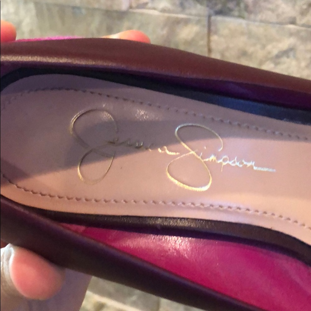 Jessica Simpson Color Block Heels - Picture 5 of 5